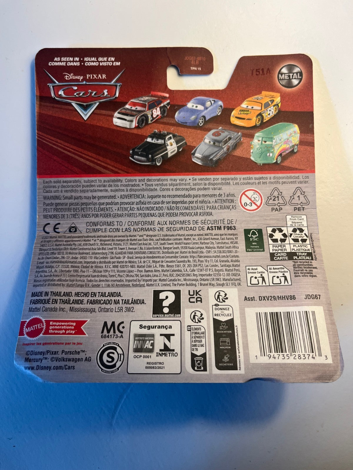 Voiture Cars Disney Pixar Floyd Mulvihill