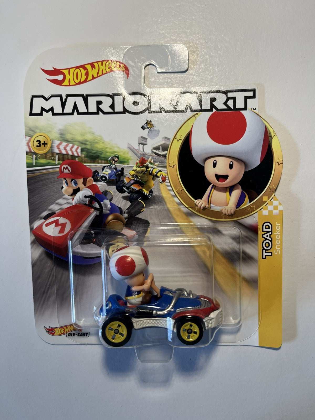 Voiture Hot Wheels Mario Kart - Toad - sneeker