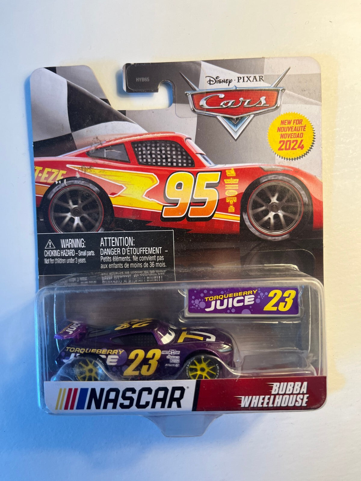 Voiture Cars Disney Pixar Bubba Wheelhouse NASCAR (rare)