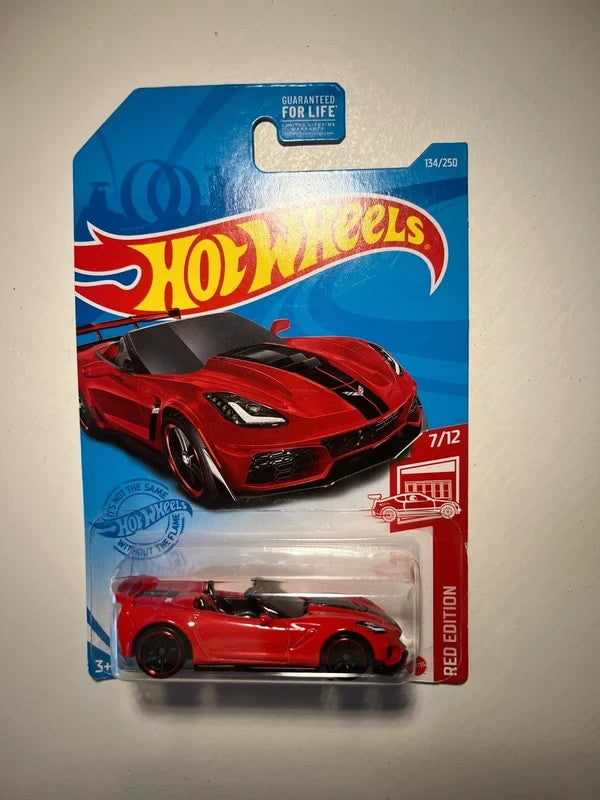 Hot Wheels ’19 Corvette ZR1 Convertible Red Edition 7/12 Target Exclusive