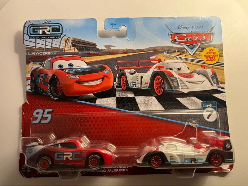 Coffret 2 voitures Cars Disney Pixar (rare)