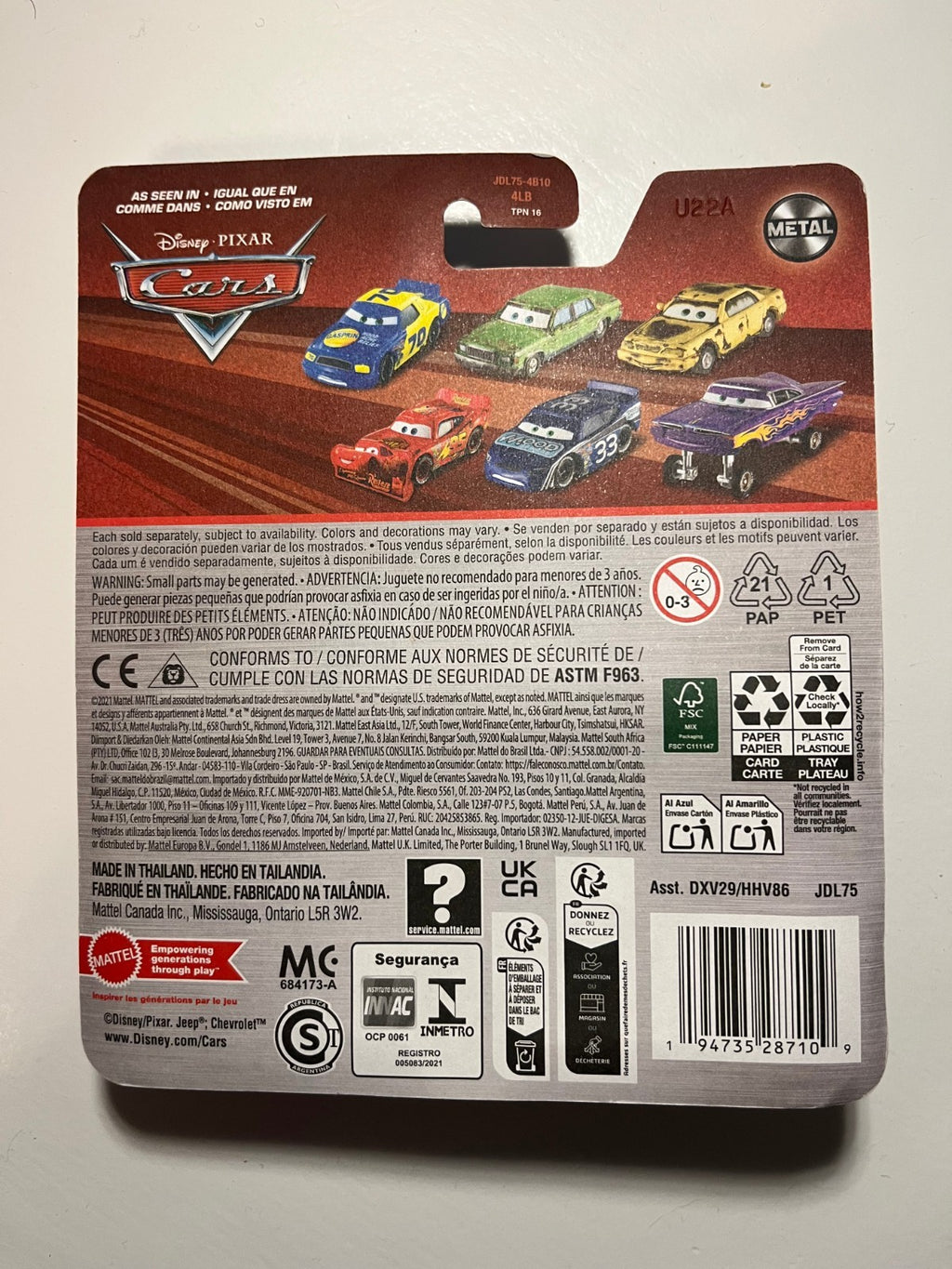 Voiture Cars Disney Pixar Sergent