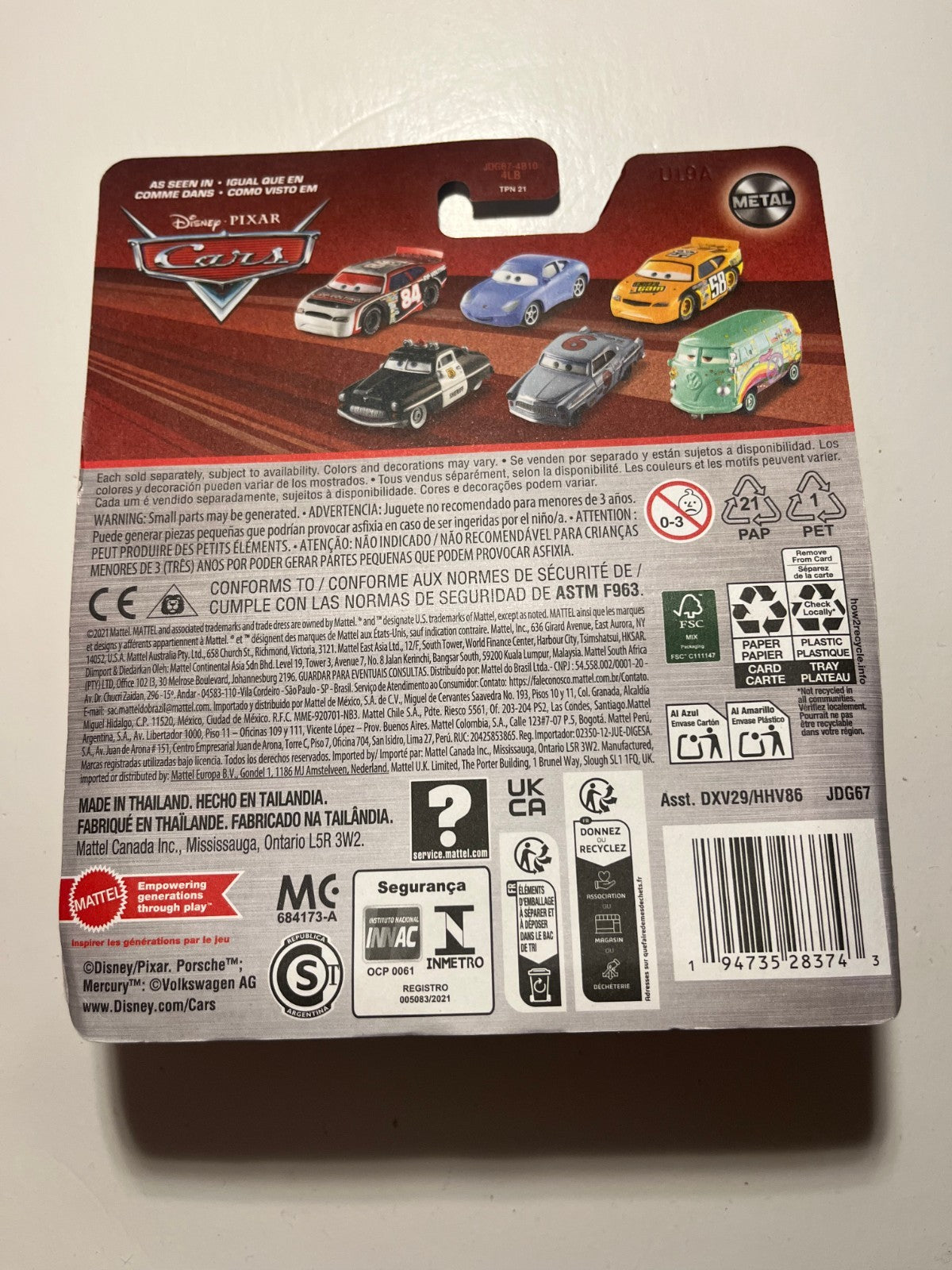 Voiture Cars Disney Pixar Floyd Mulvihill