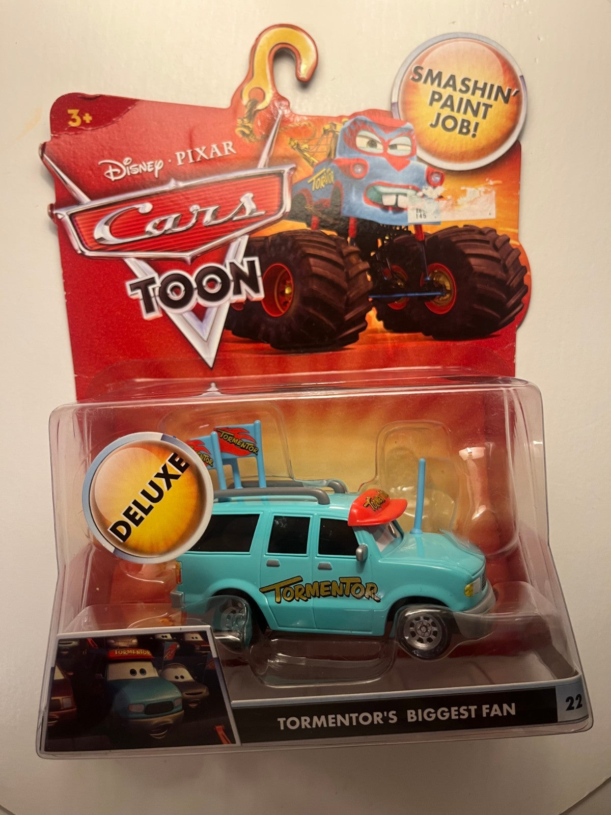 Voiture Cars Disney Pixar Tormentor's biggest fan (rare)