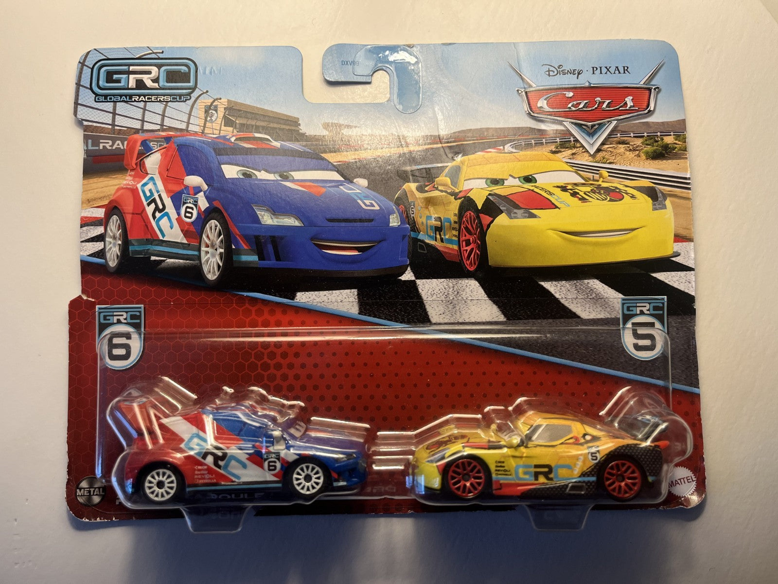 Coffret 2 Voitures Cars Disney Pixar Raoul Caroule + Miguel Camino GRC