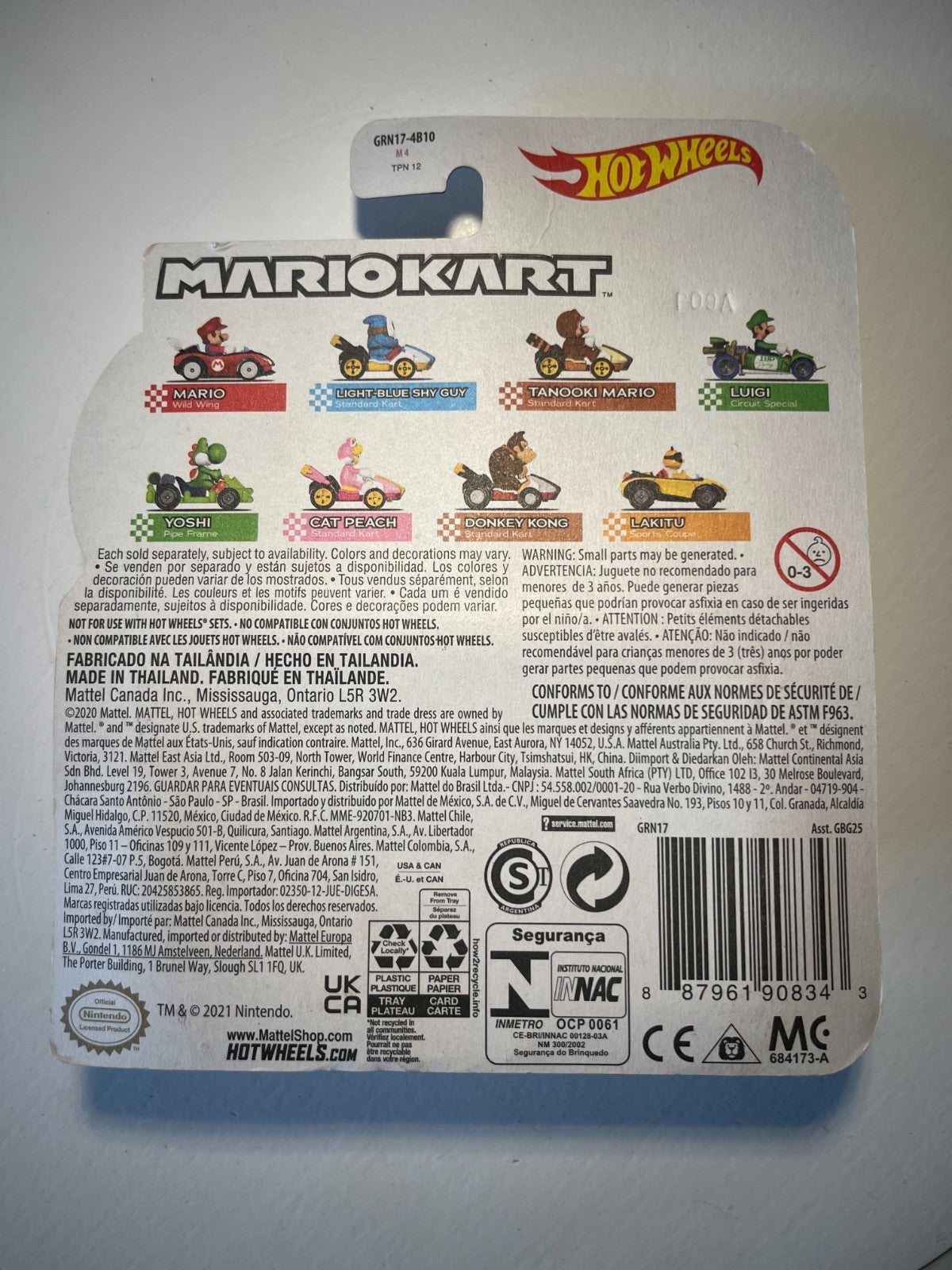 Voiture Hot Wheels Mario Kart - Mario - Wild Wing