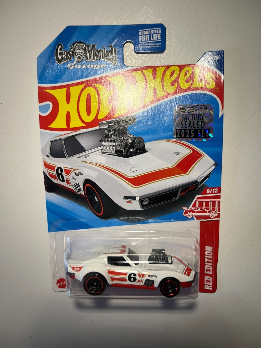 Hot Wheels ’68 Corvette Gas Monkey Garage Red Edition 9/12 Target Exclusive