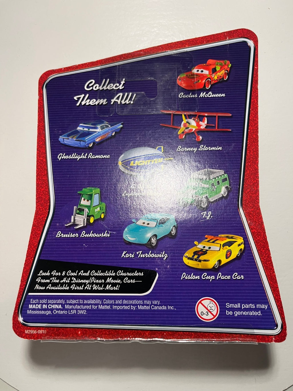 TJ – version rare de la gamme Disney Pixar Cars