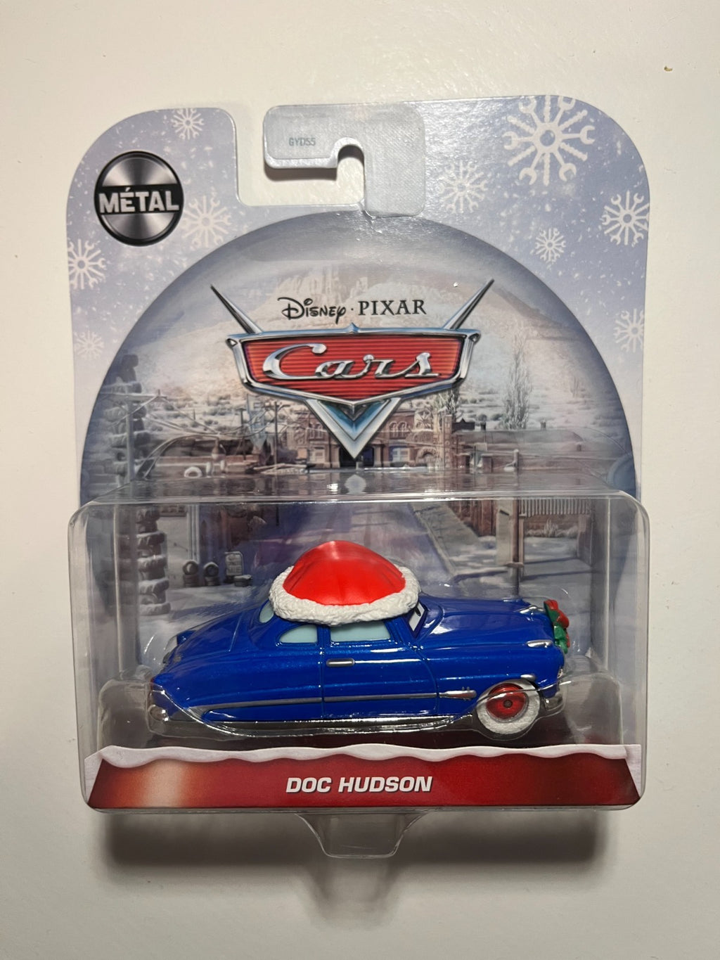 Voiture Cars Disney Pixar Doc Hudson édition Noël