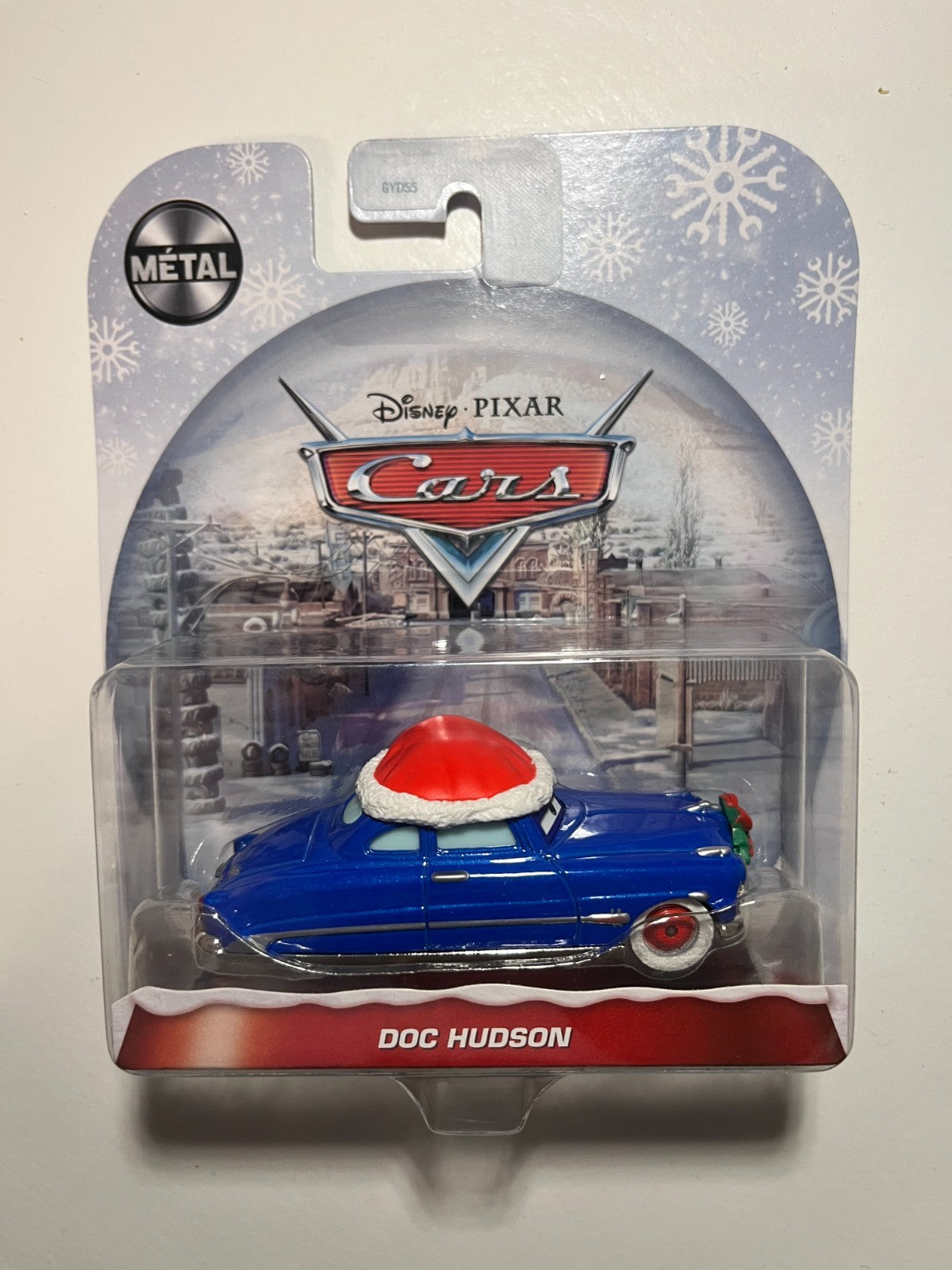 Voiture Cars Disney Pixar Doc Hudson édition Noël