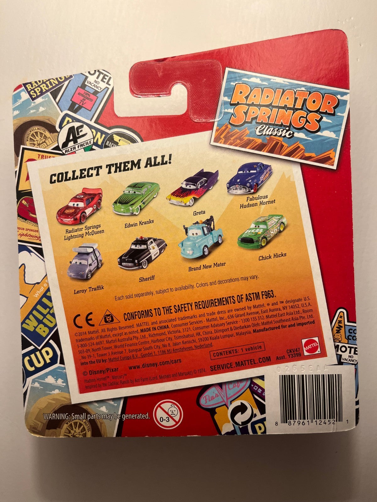 Voiture Cars Disney Pixar Edwin Kranks