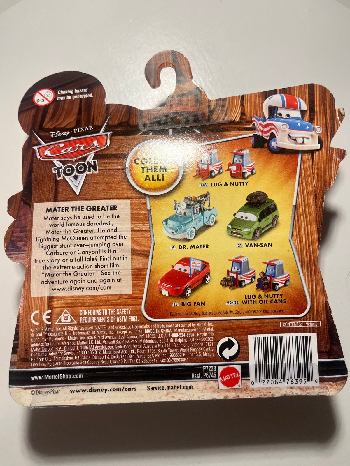 Voiture Cars Disney Pixar Big Fan