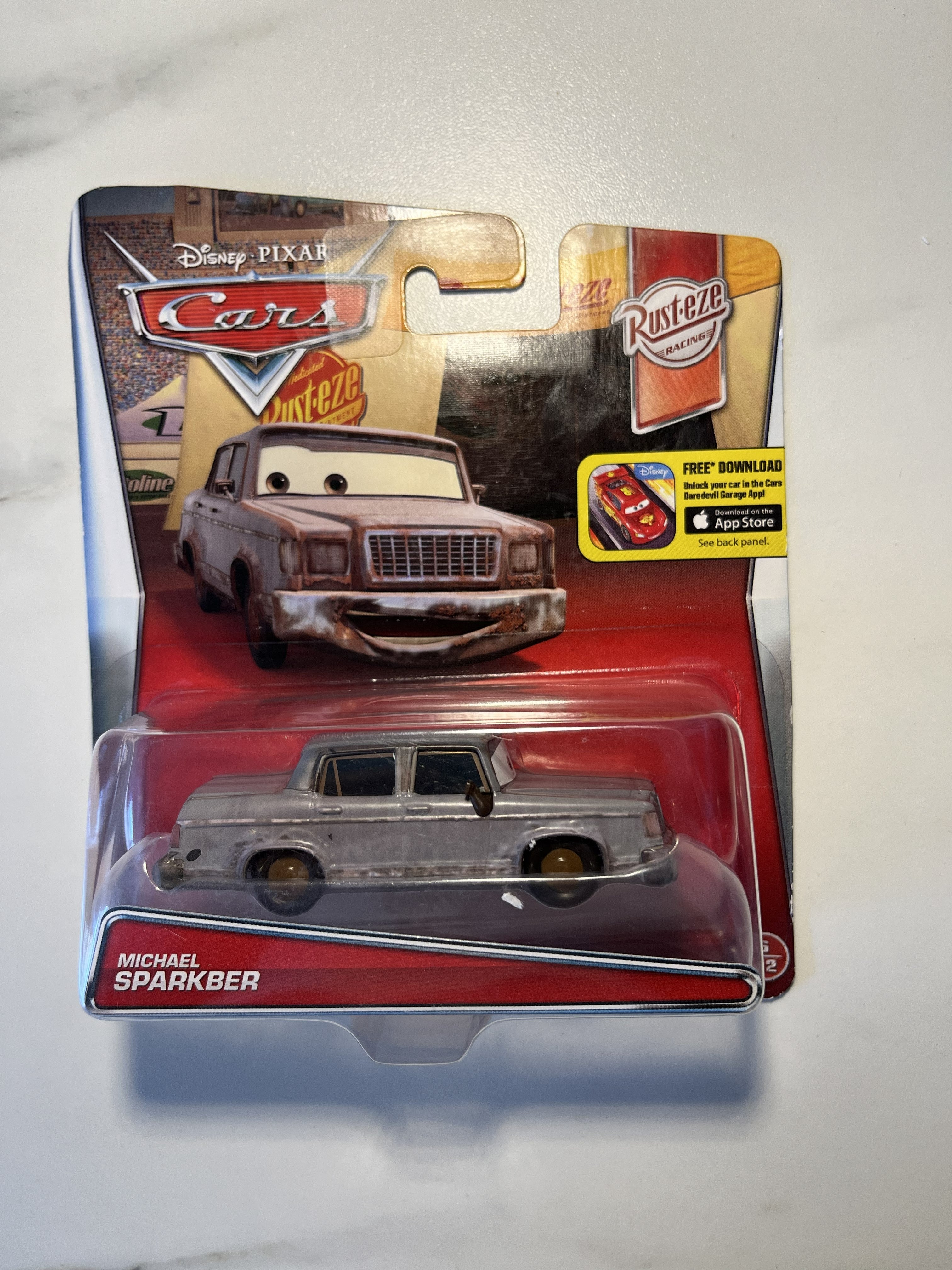 Michael Sparkber – Disney Pixar Cars – Rust-Eze Racing Series (2015) – Neuf sous blister