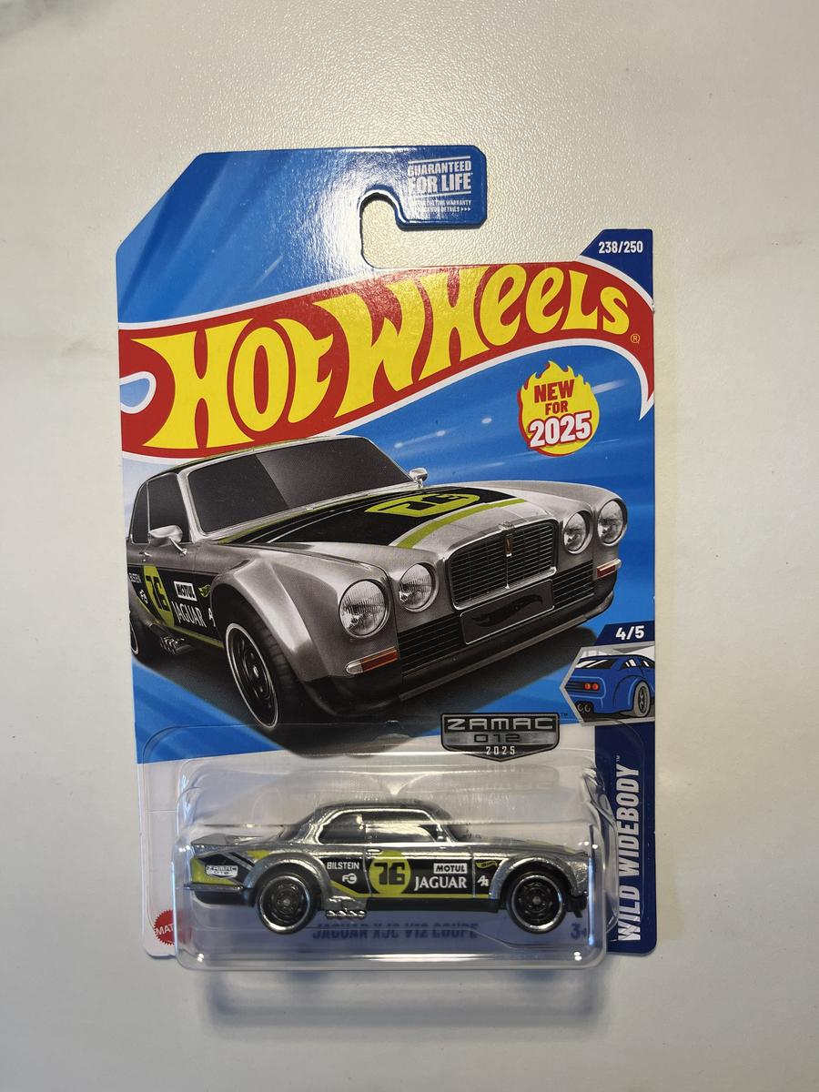 Hot Wheels ZAMAC Jaguar XJC V12 Coupe – ZAMAC 012 2025 – Wild Widebody 4/5 – 238/250