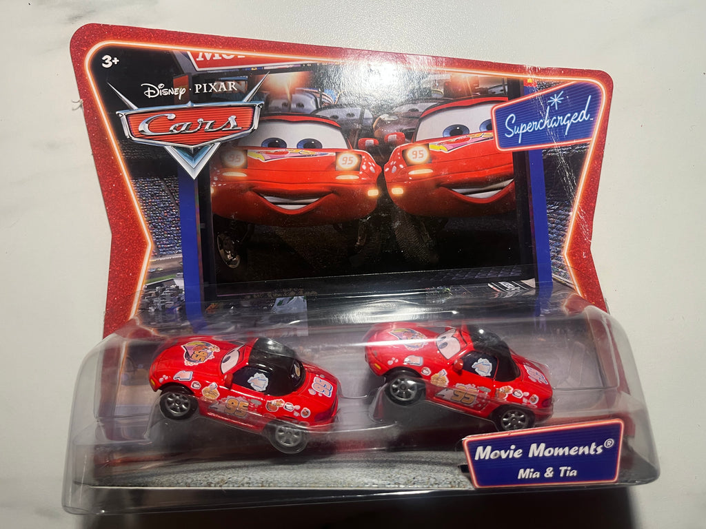 Coffret Mia & Tia Supercharged – Movie Moments – Disney Pixar Cars – Mattel – Neuf sous blister