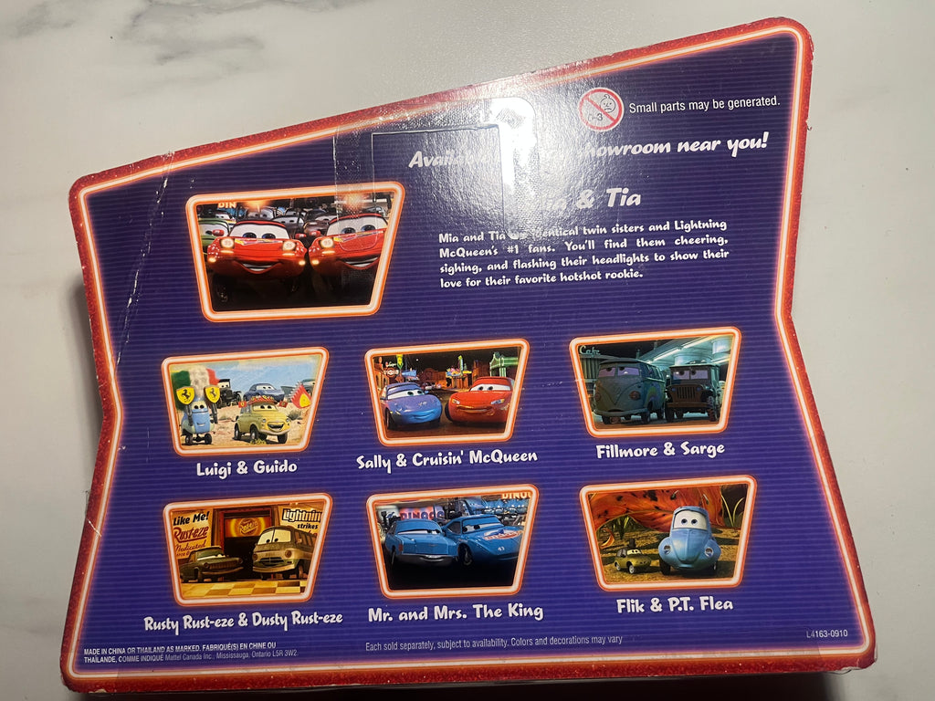 Coffret Mia & Tia Supercharged – Movie Moments – Disney Pixar Cars – Mattel – Neuf sous blister