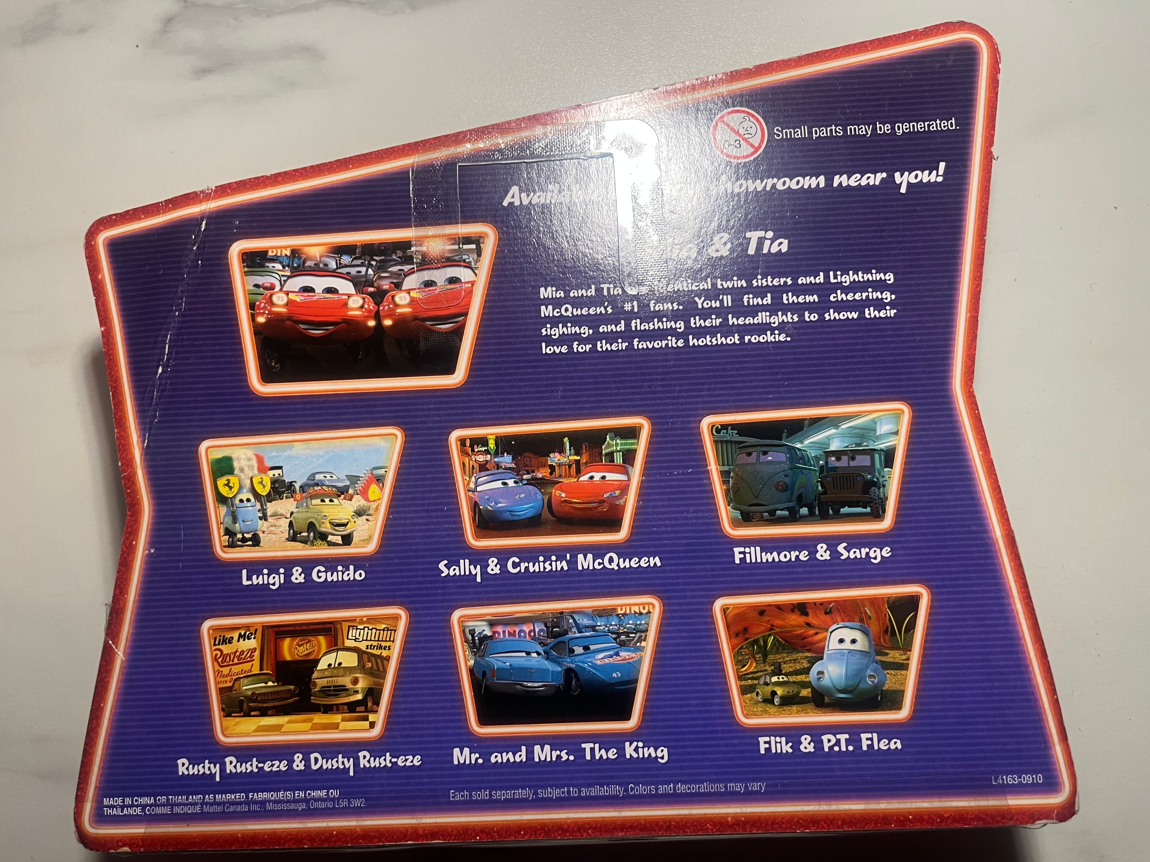 Coffret Mia & Tia Supercharged – Movie Moments – Disney Pixar Cars – Mattel – Neuf sous blister