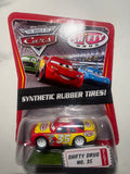 Kevin Racingtire Shifty Drug No. 35 – Race-O-Rama – Disney Pixar Cars – Mattel – Pneus en caoutchouc – Neuf sous blister