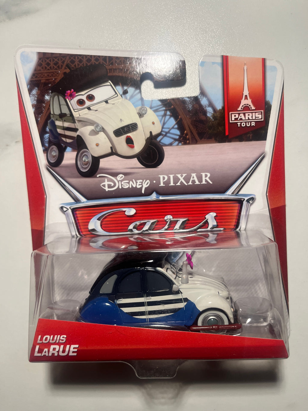 Louis LaRue – Paris Tour – Disney Pixar Cars – Mattel – Neuf sous blister