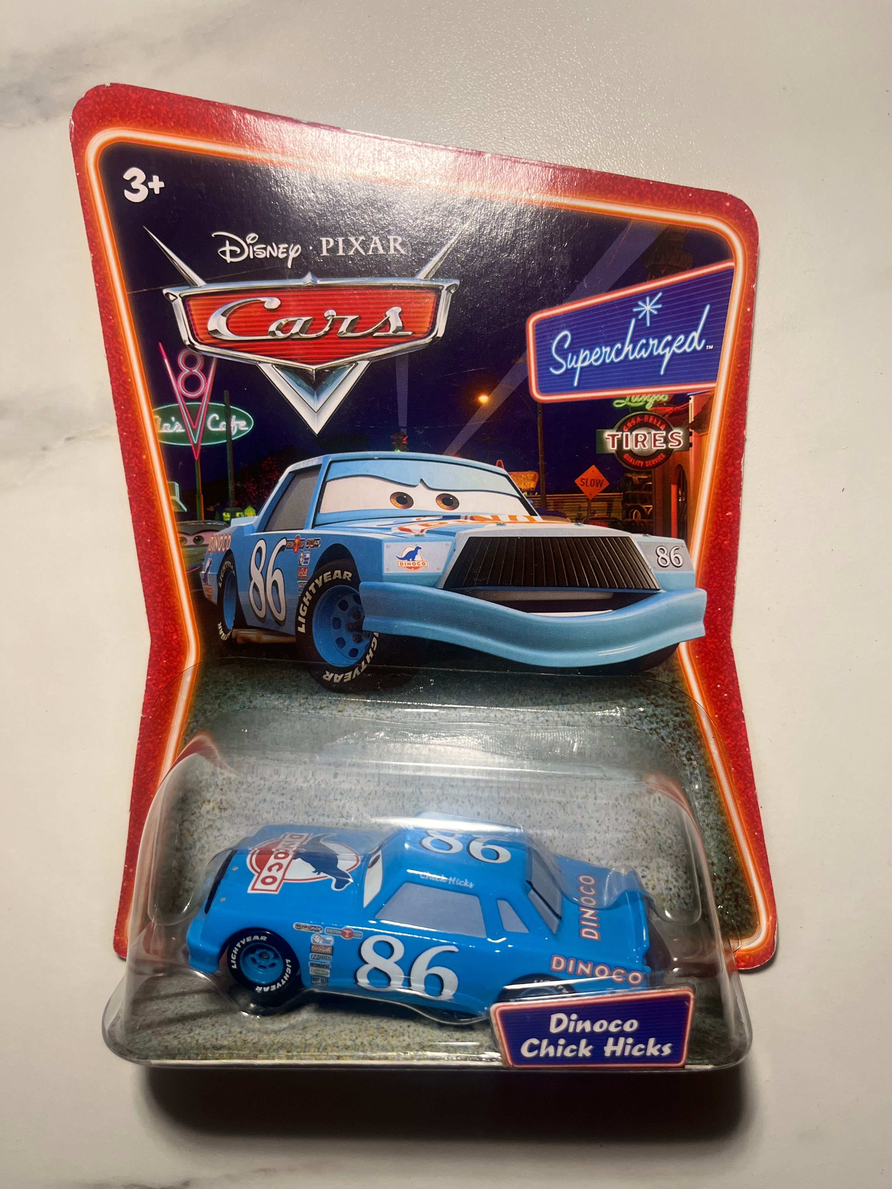 Dinoco Chick Hicks – Disney Pixar Cars – Mattel – Neuf sous blister