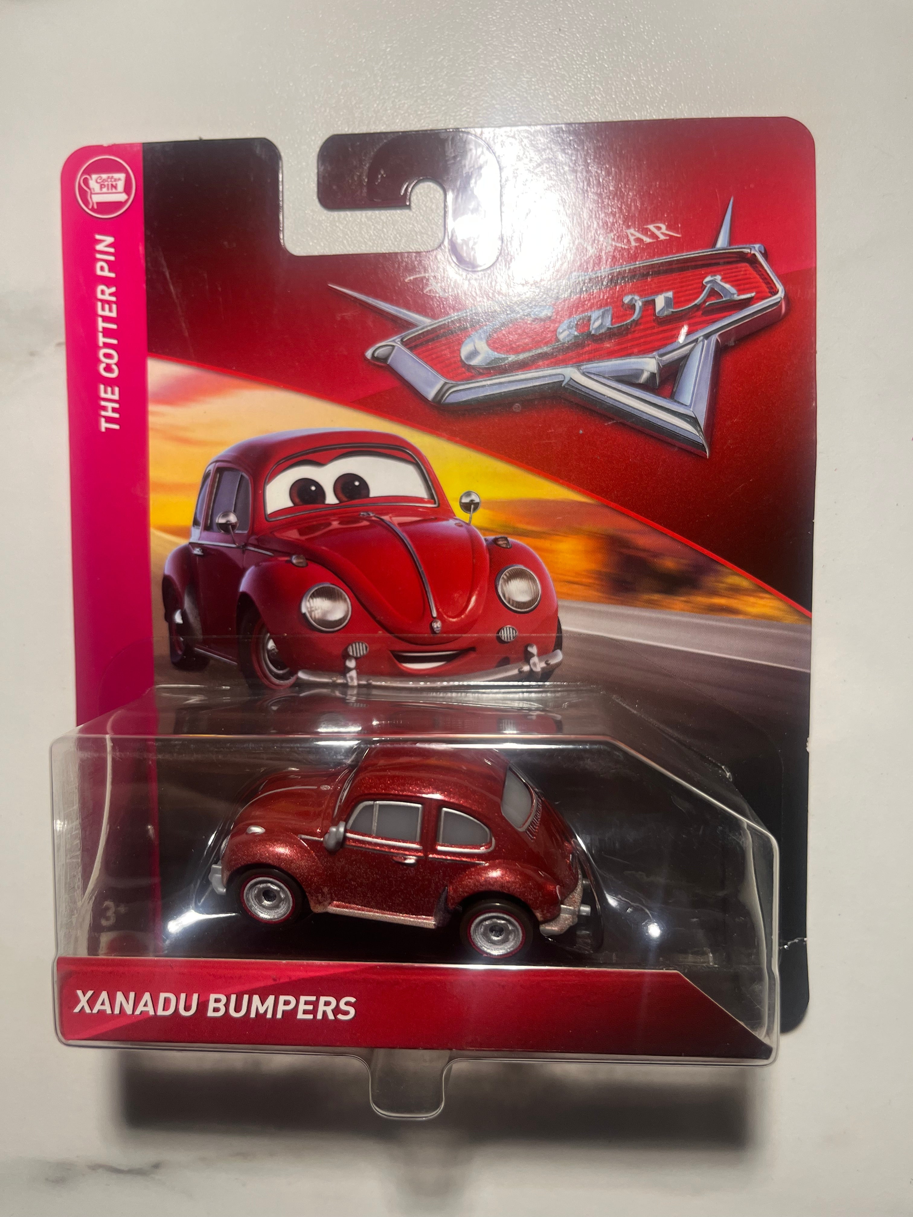 Xanadu Bumpers – Disney Pixar Cars – Mattel – Neuf sous blister