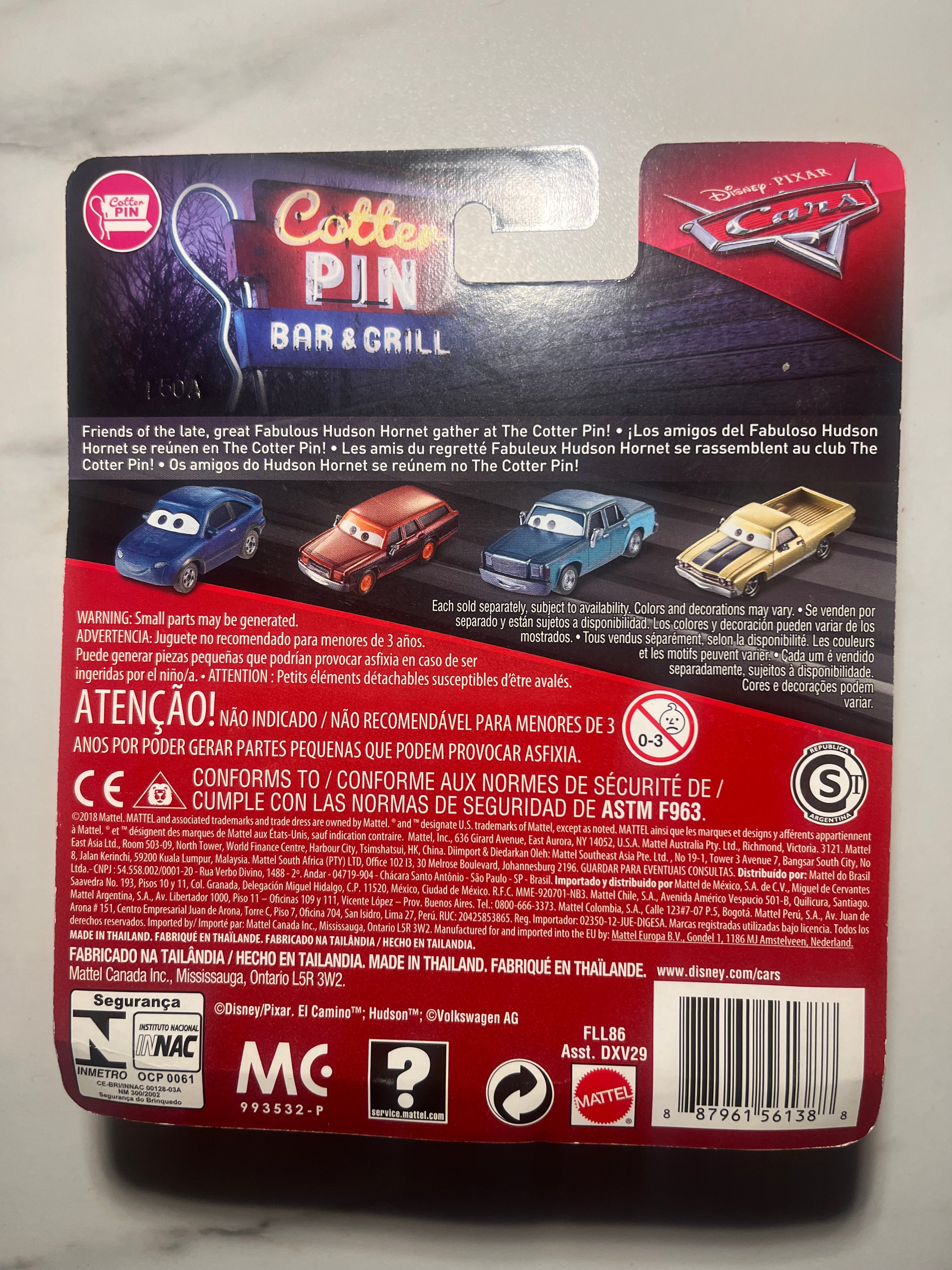 Xanadu Bumpers – Disney Pixar Cars – Mattel – Neuf sous blister