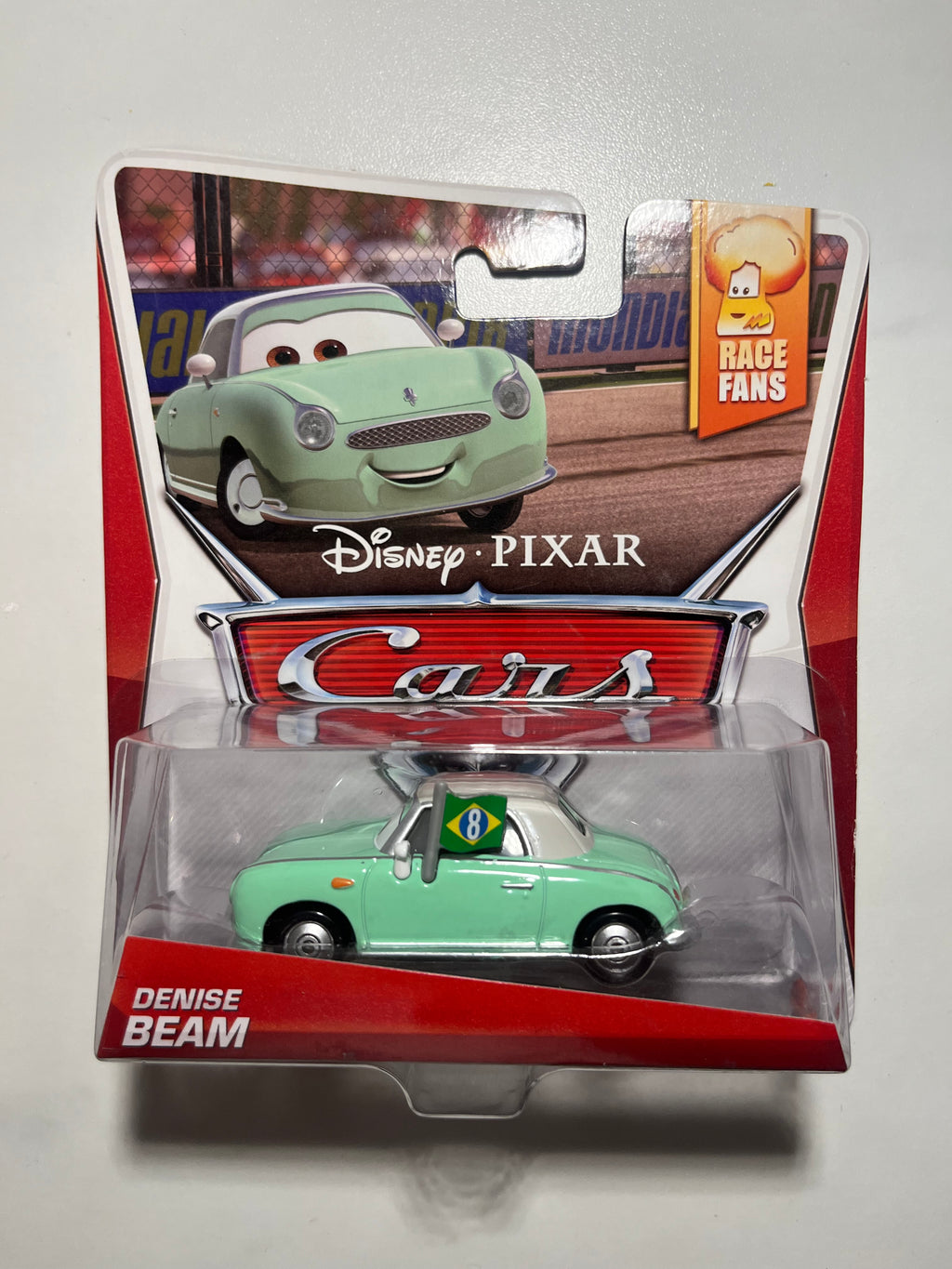 Denise Beam – Disney Pixar Cars 2 – Mattel – Neuf sous blister