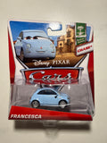 Francesca (CHASE) – Disney Pixar Cars 2 – Mattel – Neuf sous blister