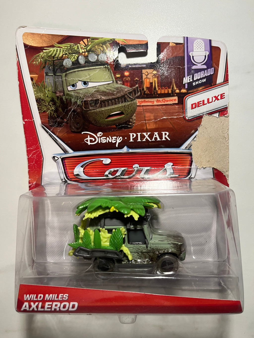 Wild Miles Axlerod – Disney Pixar Cars 2 Deluxe – Mattel – Neuf sous blister