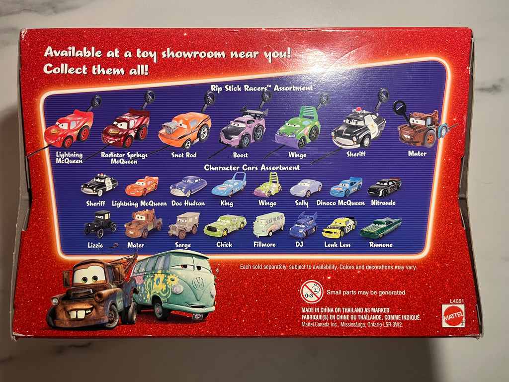 Coffret Radiator Springs Shopkeepers (Coffret 4 voitures) – Disney Pixar Cars – Mattel – Neuf en boîte