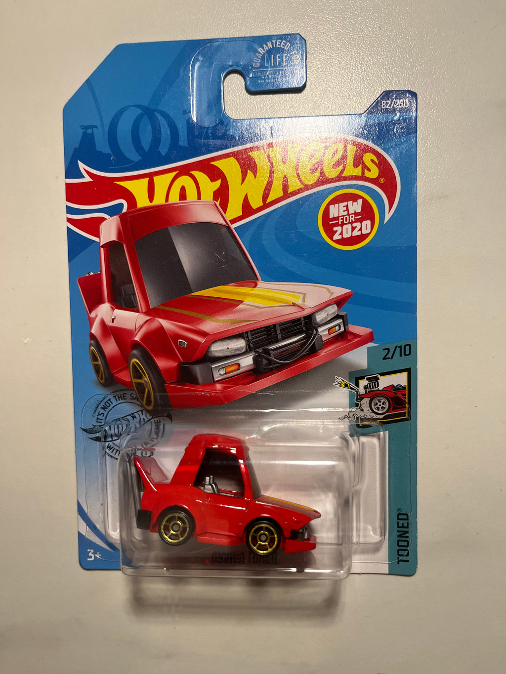 Hot Wheels Meter Tuner Tooned pick-up compact rouge cartoon