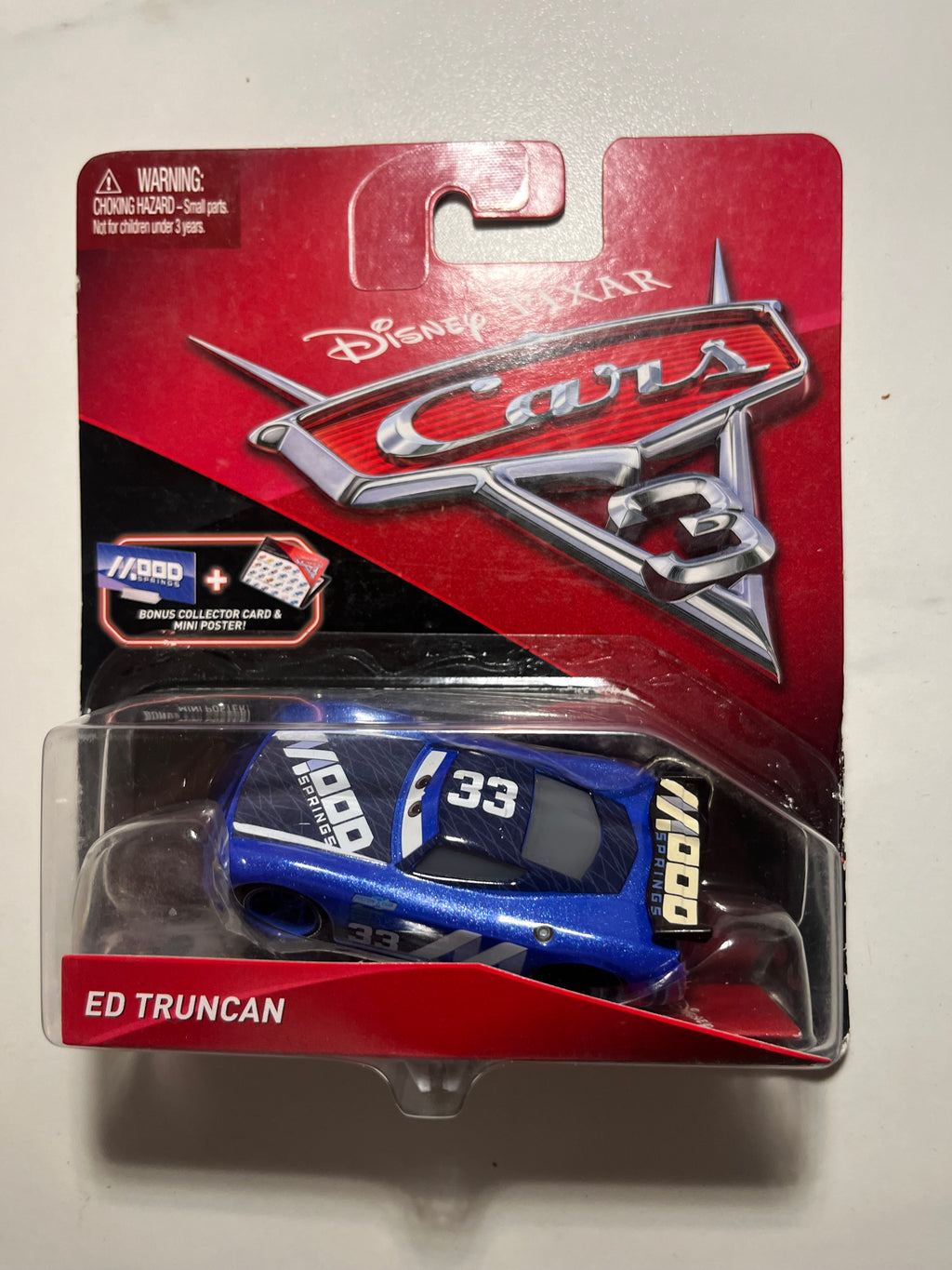 Ed Truncan #33 – Disney Pixar Cars Mattel – recto