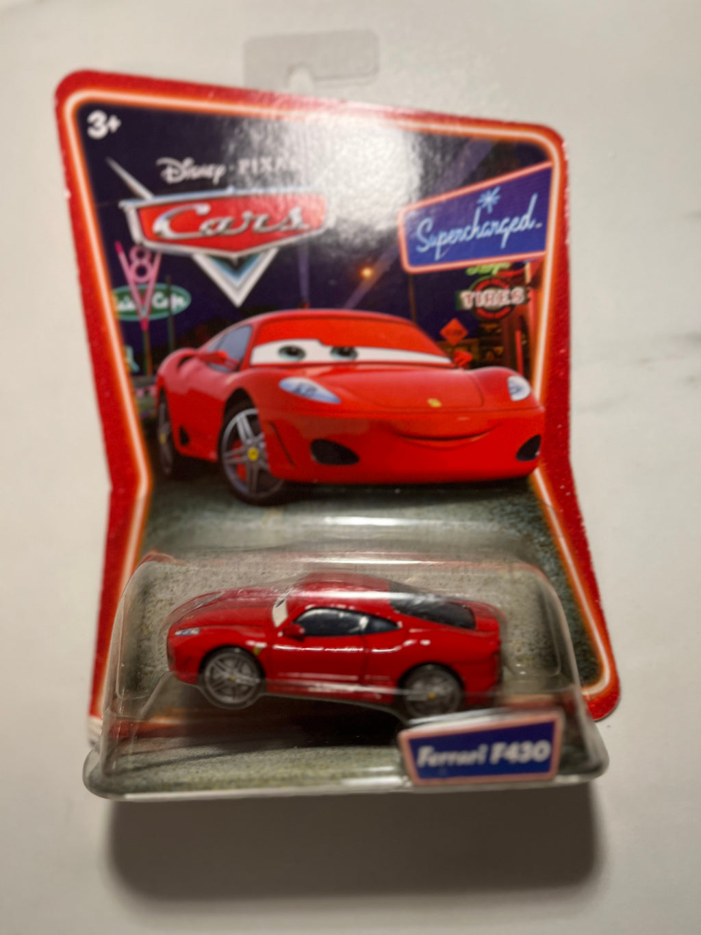 Ferrari F430 Supercharged – Disney Pixar Cars Mattel – recto