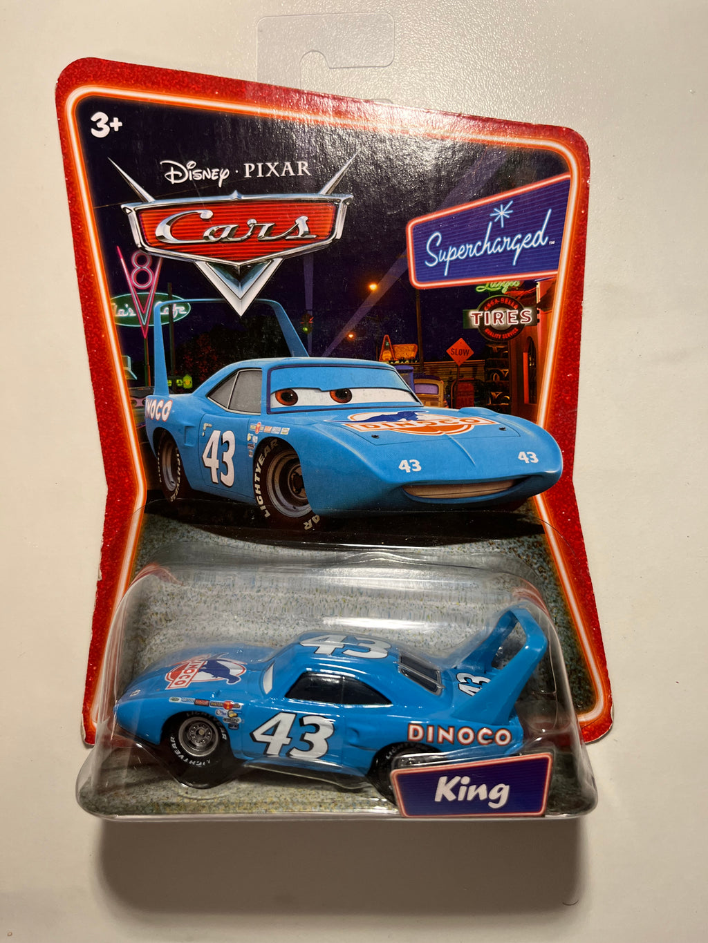 The King Supercharged – Disney Pixar Cars Mattel – recto