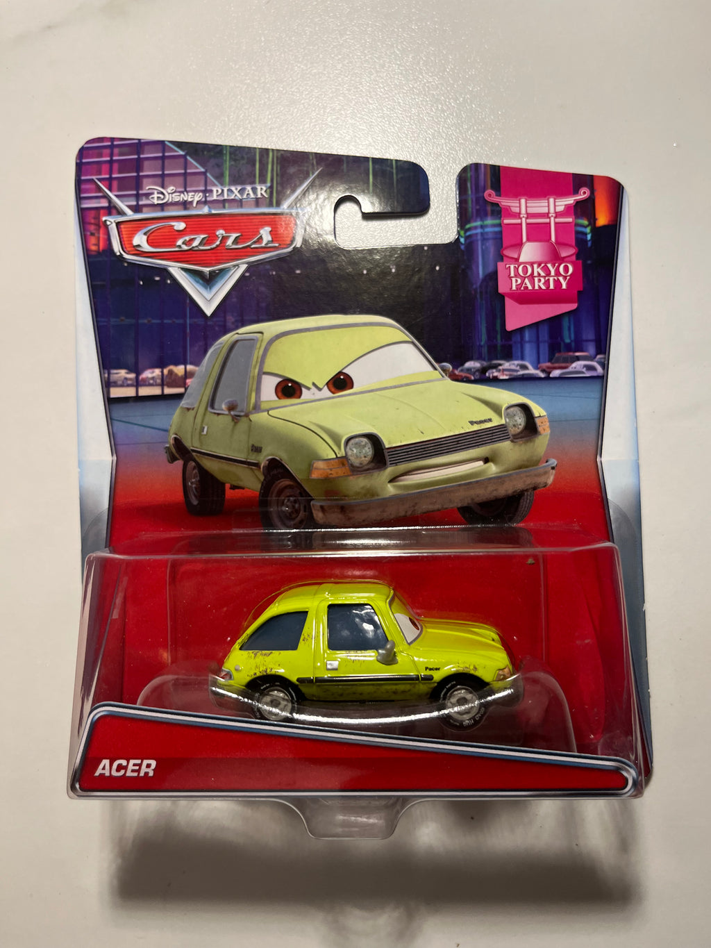 Acer Tokyo Party – Disney Pixar Cars Mattel – recto