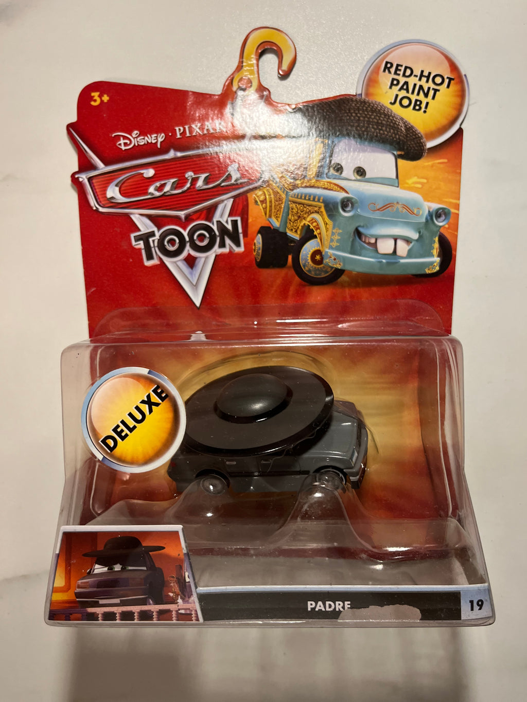 Padre Cars Toon – Disney Pixar Cars Mattel – recto