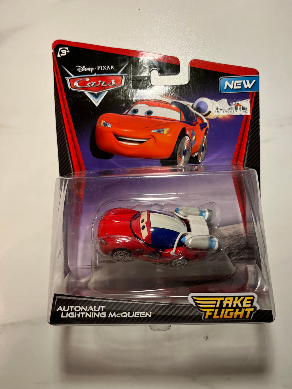 Flash McQueen Autonaut Take Flight – Disney Pixar Cars Mattel – recto