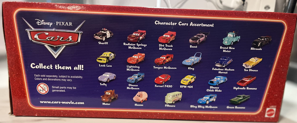 Coffret 8 voitures Piston Cup Dinoco 400 – Disney Pixar Cars Mattel – vue 3