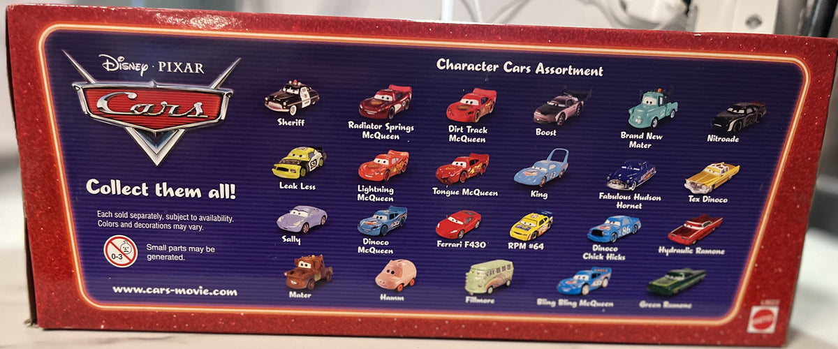 Coffret 8 voitures Piston Cup Dinoco 400 – Disney Pixar Cars Mattel – vue 3