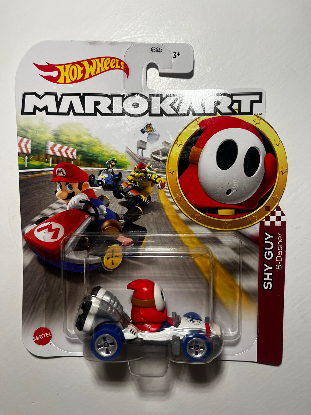Shy Guy B-Dasher – Mario Kart Hot Wheels – Nintendo sous Blister