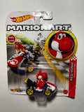 Red Yoshi – Standard Kart – Mario Kart Hot Wheels – Nintendo sous Blister