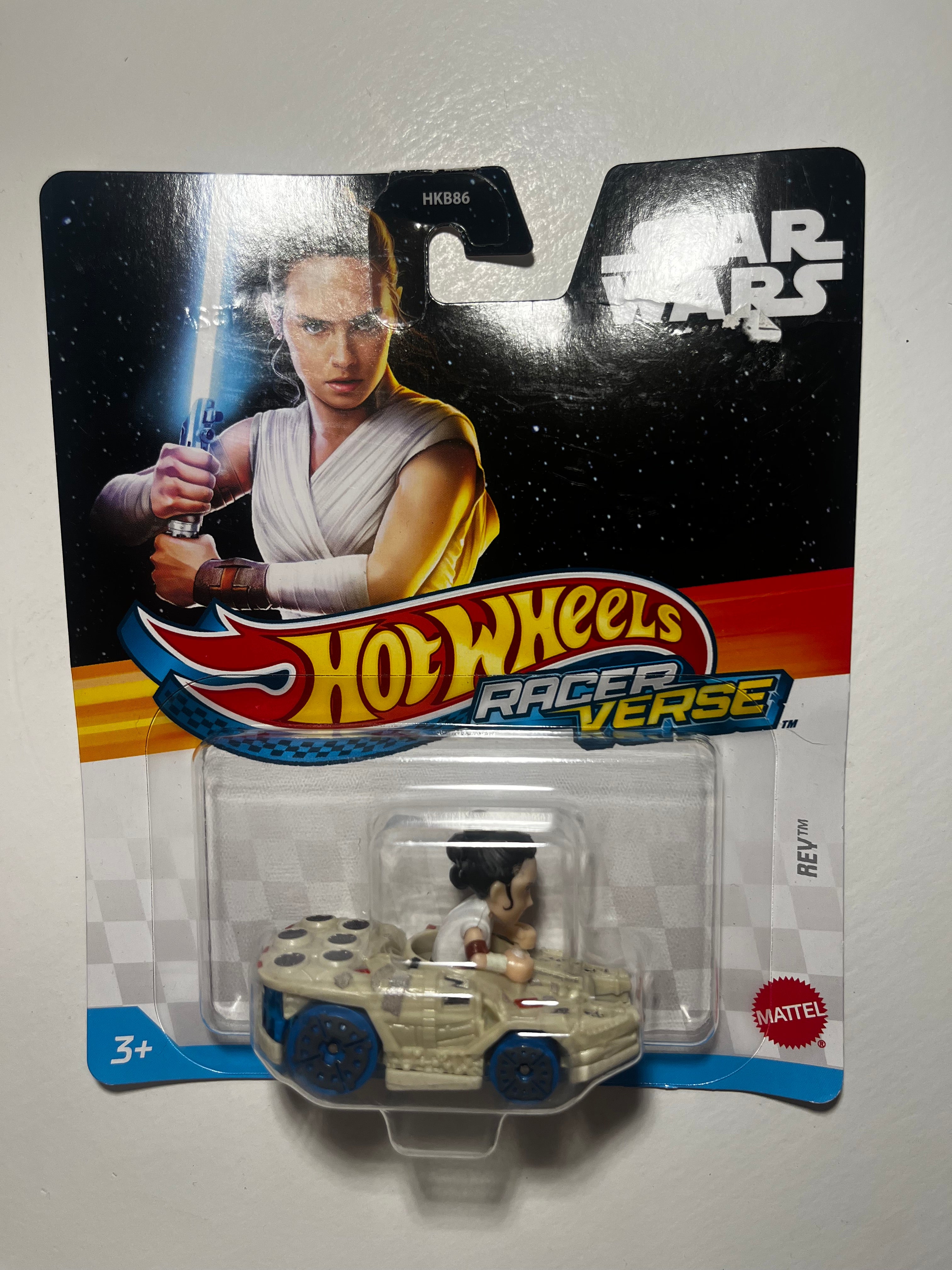 Hot Wheels Racer Verse Rey – Star Wars – Sous Blister