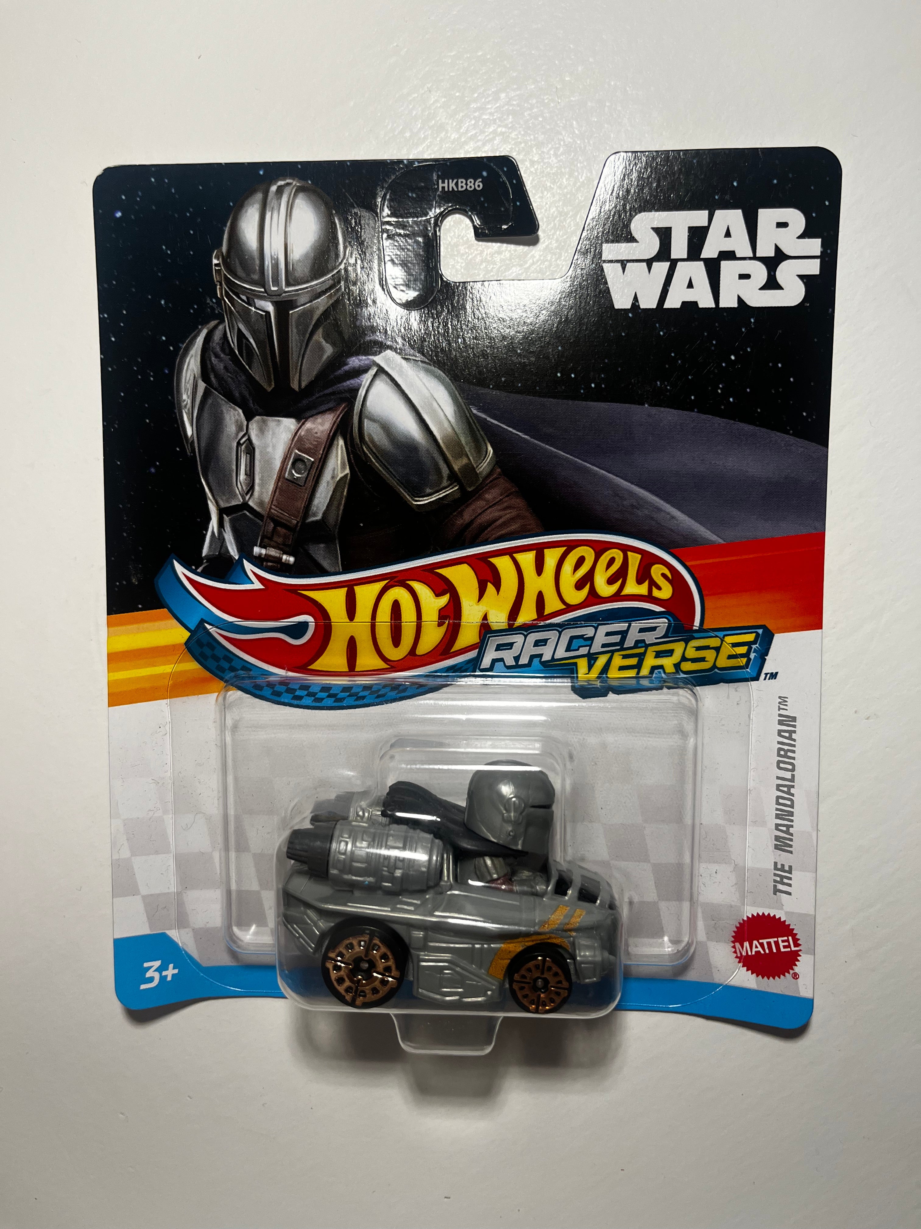 Hot Wheels Racer Verse The Mandalorian – Star Wars – Sous Blister