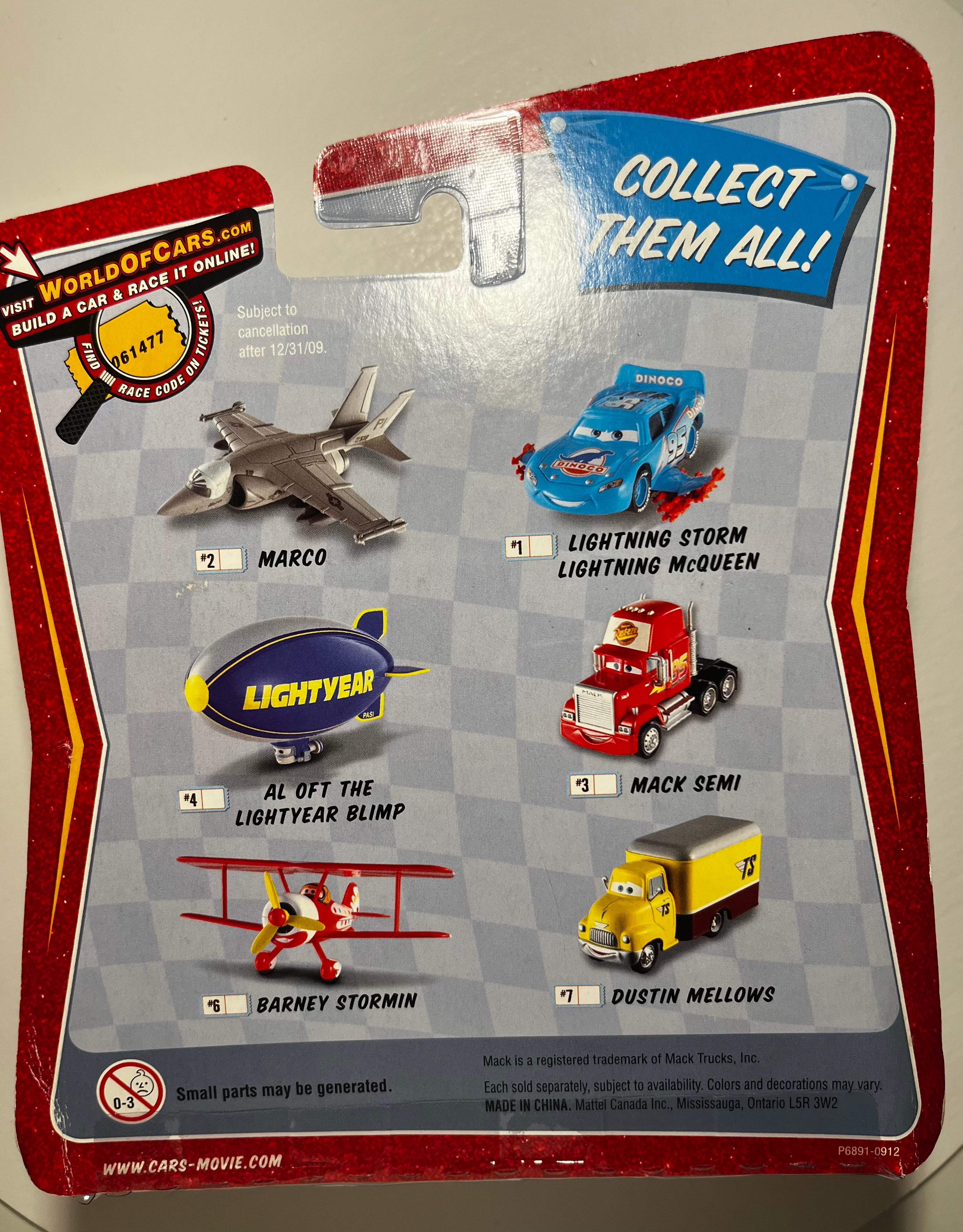 Mack Semi Mega Size – Disney Pixar Cars Race O Rama #3 – Camion Mack Rare sous Blister