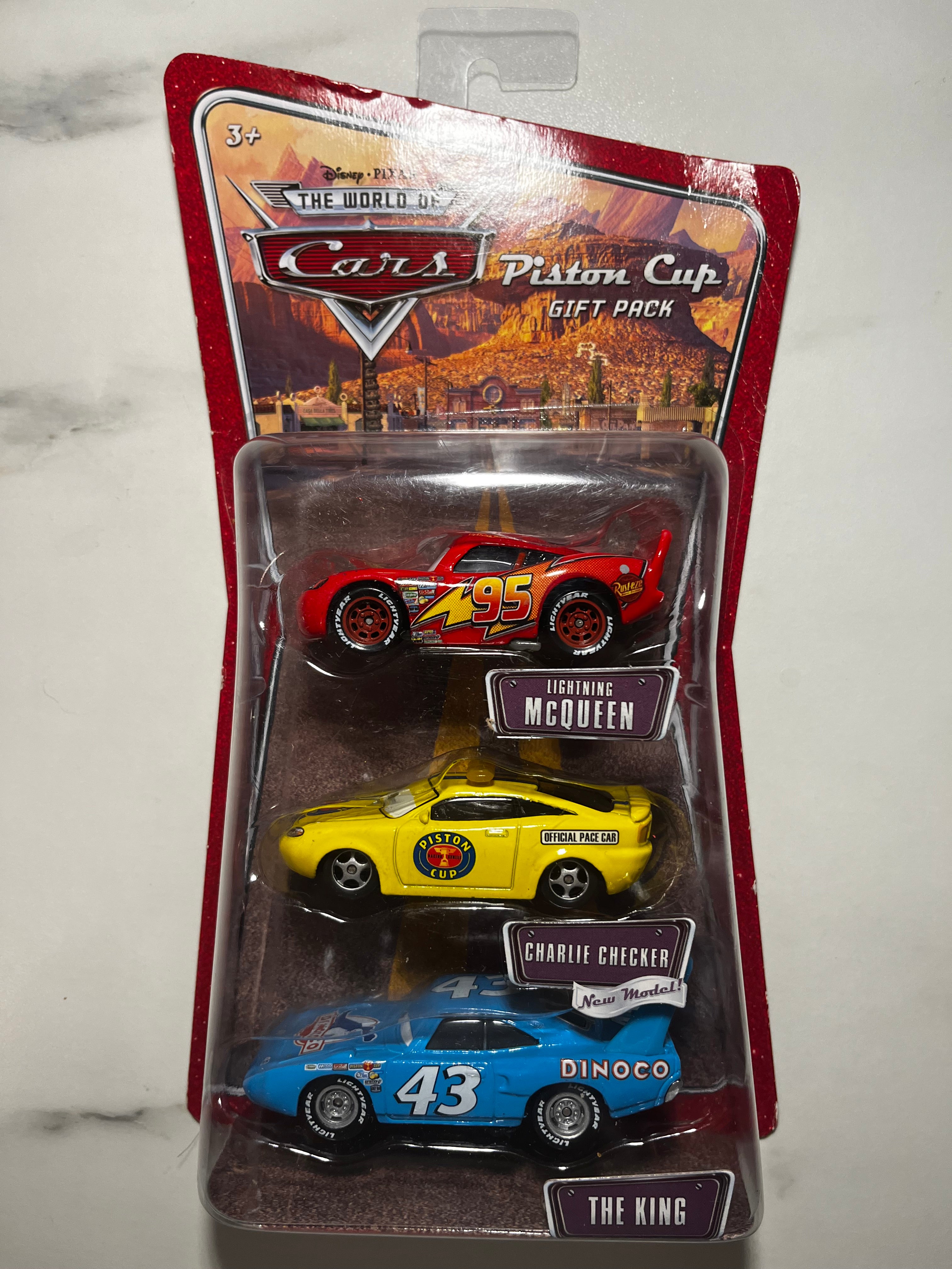 Coffret 3 voitures Cars Disney Pixar