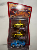 Dinoco Dream Coffret – Disney Pixar Cars – Gold Mia, Gold Tia & Bling Bling Lightning McQueen