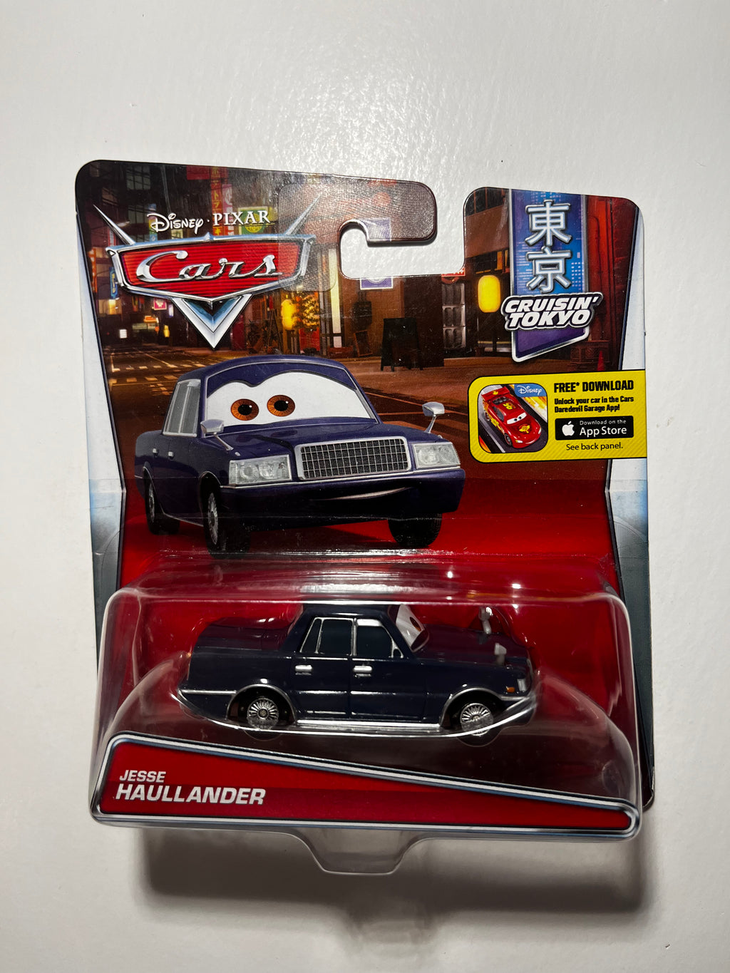 Jesse Haullander – Disney Pixar Cars Cruisin’ Tokyo – Voiture Rare sous Blister