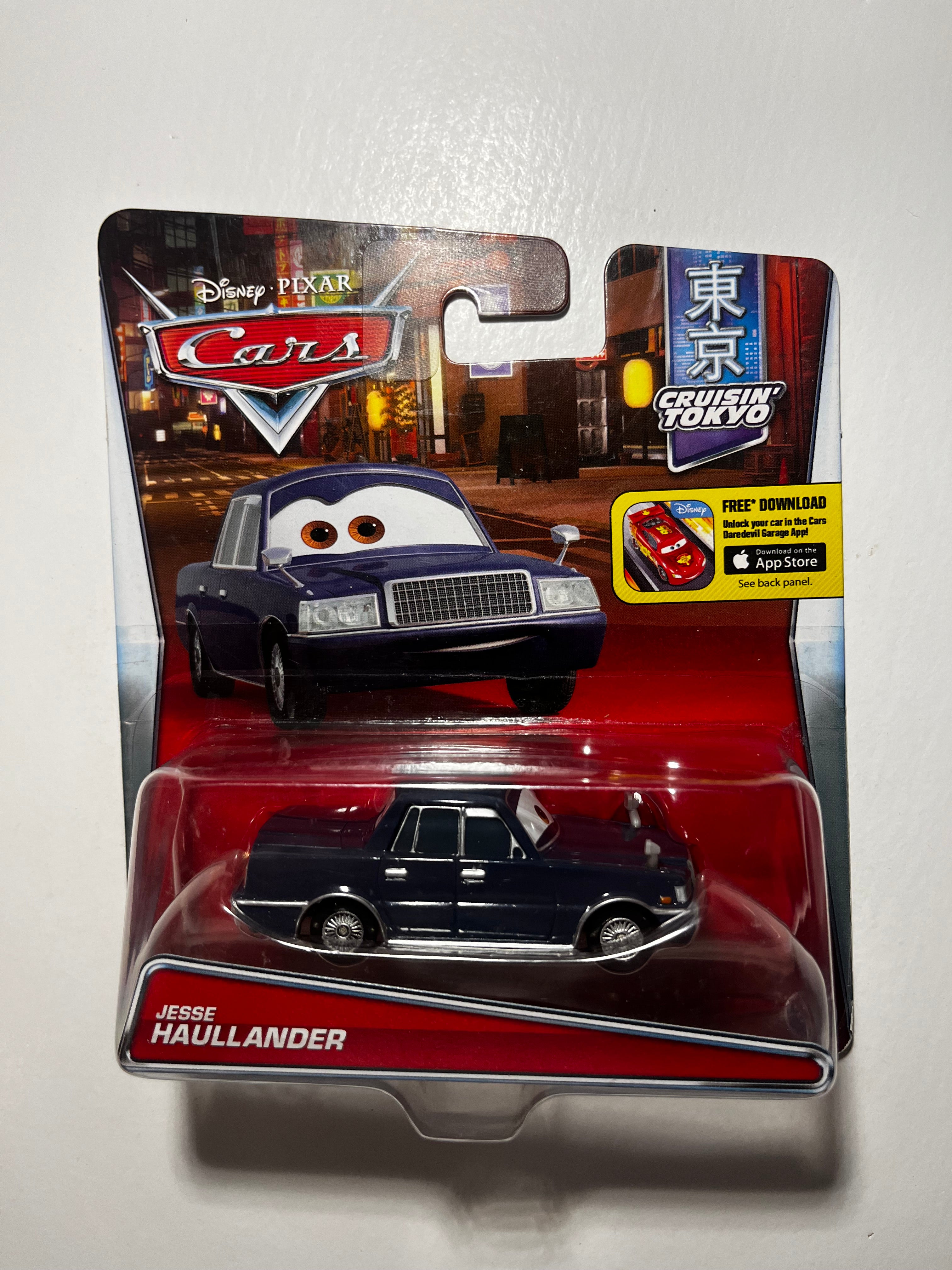 Jesse Haullander – Disney Pixar Cars Cruisin’ Tokyo – Voiture Rare sous Blister