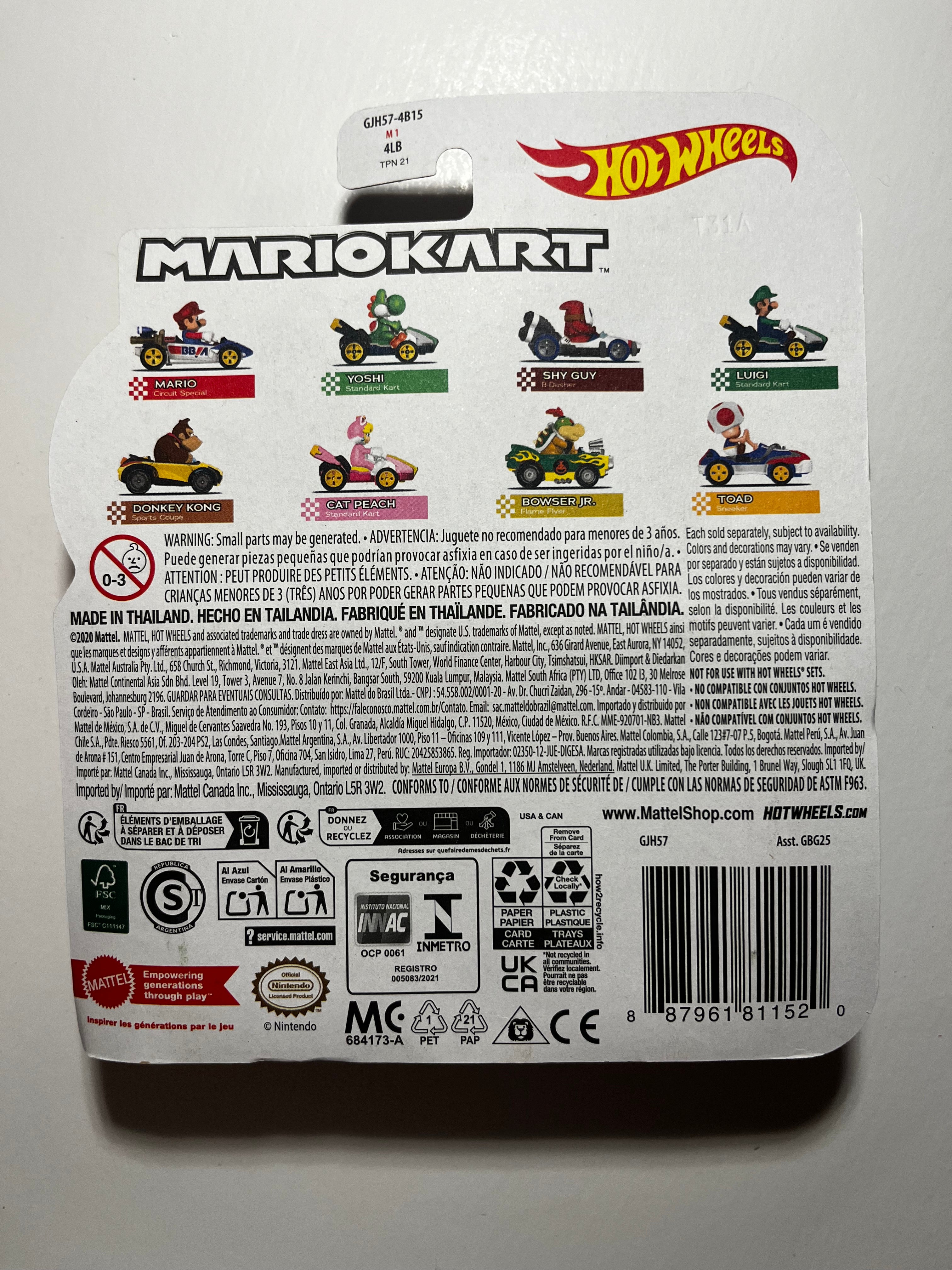 Hot Wheels Mario Kart Donkey Kong Sports Coupe – Sous Blister