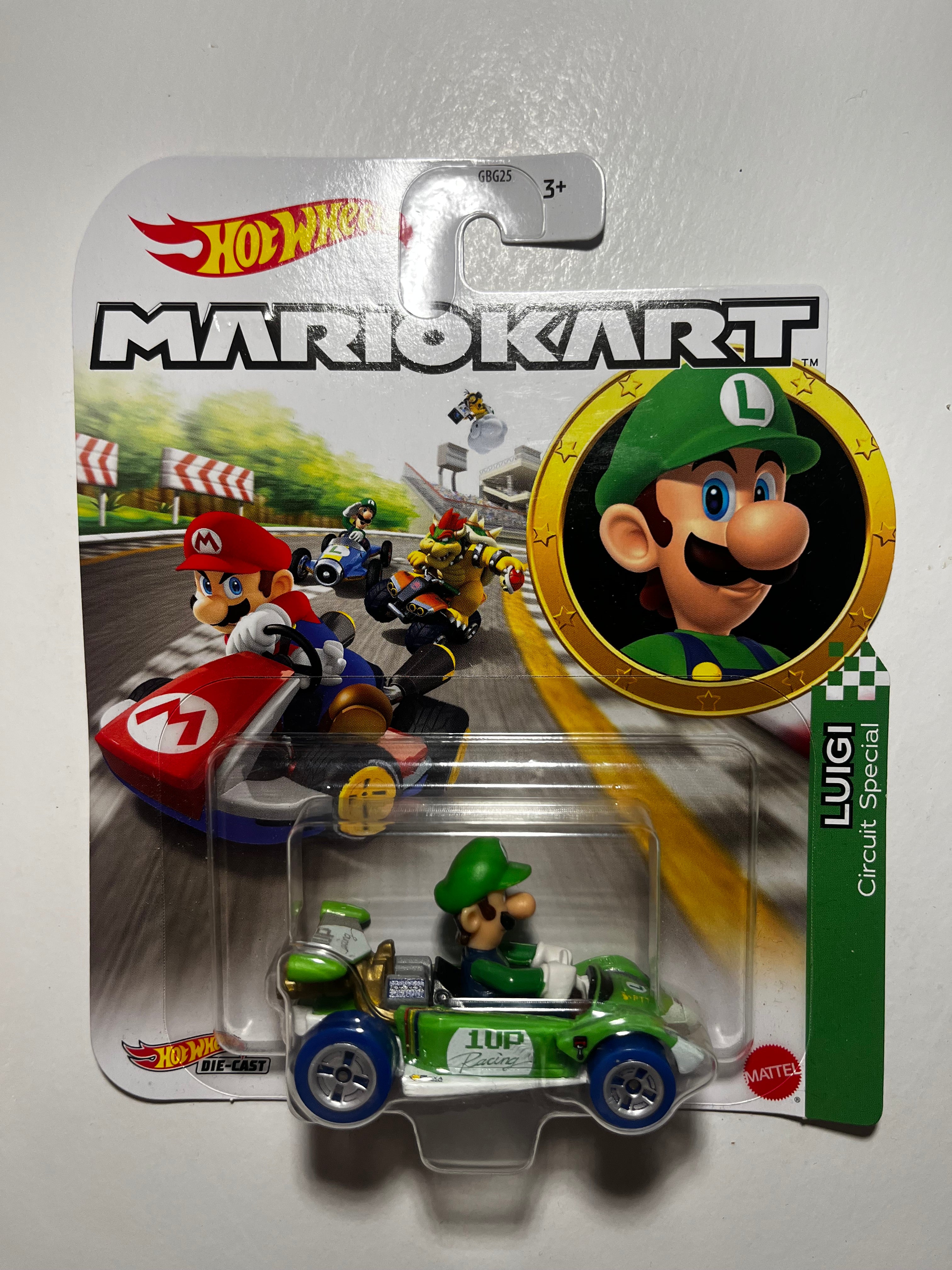 Hot Wheels Mario Kart Luigi Circuit Special – Sous Blister